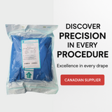 Companion Animal Laparoscopic Procedure Drape Pack | Fenestrated