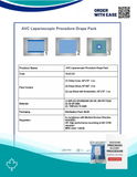 Companion Animal Laparoscopic Procedure Drape Pack | Fenestrated