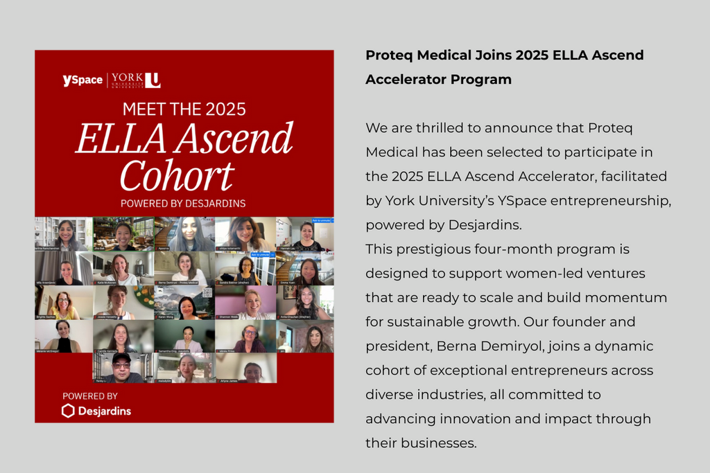 Proteq Medical Joins 2025 ELLA Ascend Accelerator Program