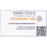 OEKO-TEX Confidence in Textile - certified as Class I - free of harmful substances and suitable for infants