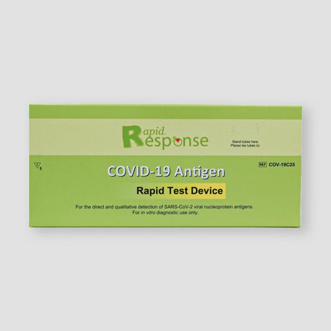 Rapid Response | BTNX COVID-19 Antigen Rapid Test Device (Pack of 25)